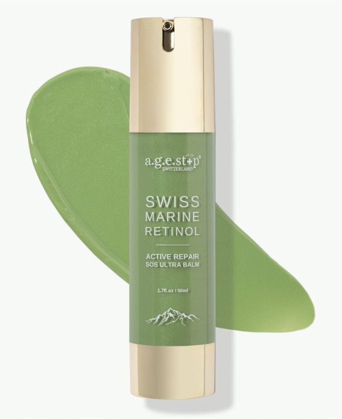 Kem SOS giảm mụn và chứng đỏ da Agestop Marine Retinol SOS Ultra Balm chai 50ml - MS AT21